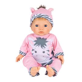 Tiny Treasures Doll in Zebra Outfit - 17inch/44cm