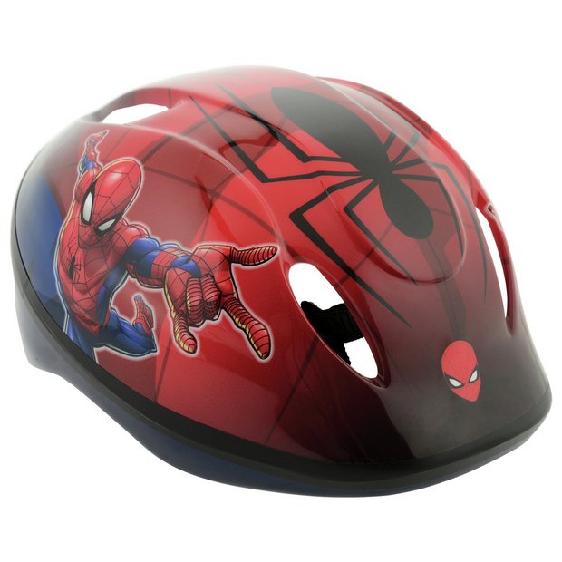 Buy Marvel Spider-Man Kid's Bike Safety Helmet | Bike helmets and safety  pads | Argos