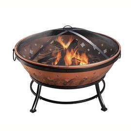 Teamson Home FP35 Wood Burning Fire Pit