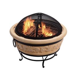 Teamson Home HR26303AA S Wood Burning Fire Pit