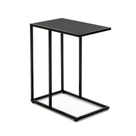 Habitat Loft Living C Shape End Table - Black