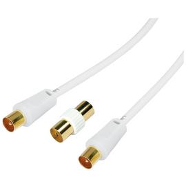 10m Aerial Extension Lead - White