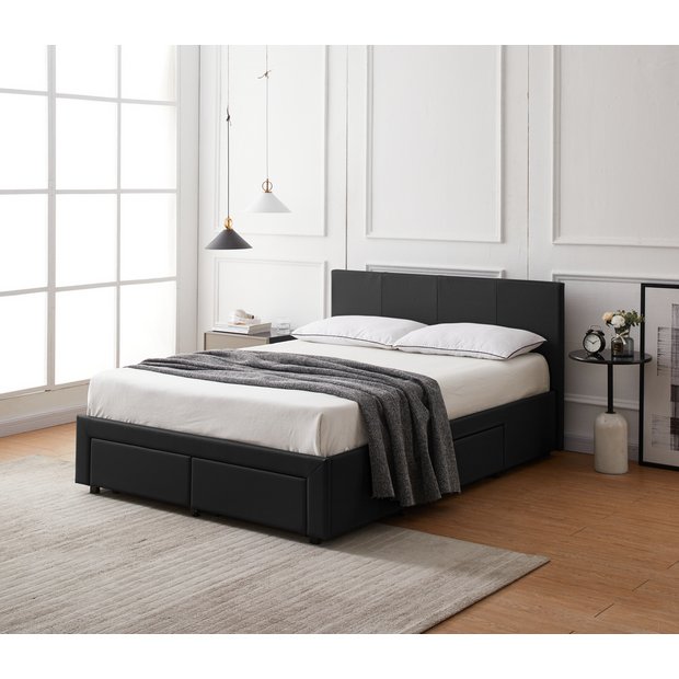 Cool black online bed frames