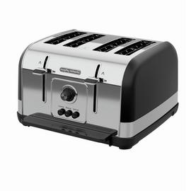 Morphy Richards 240131 Venture 4 Slice Toaster - Black