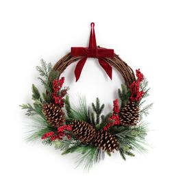 Argos Home Classic Half Christmas Wreath