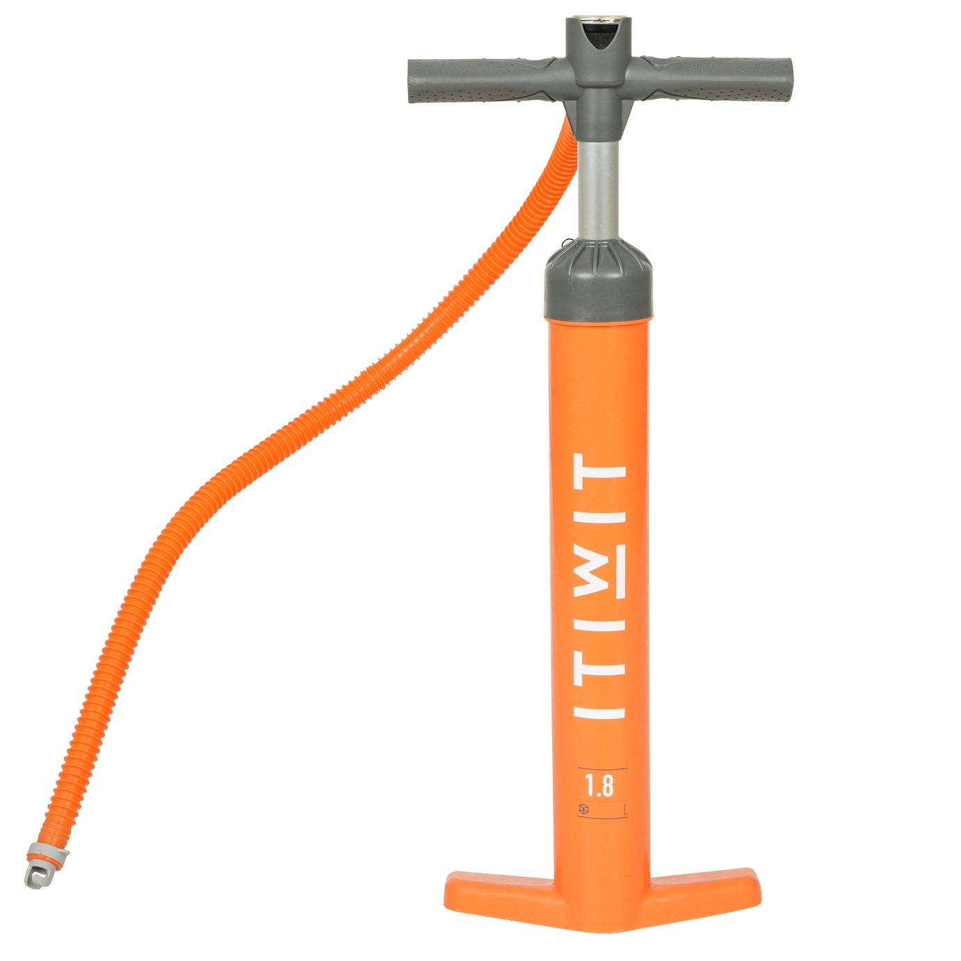 Decathlon Double-Action 20 Psi High-Pressure Pump - Orange