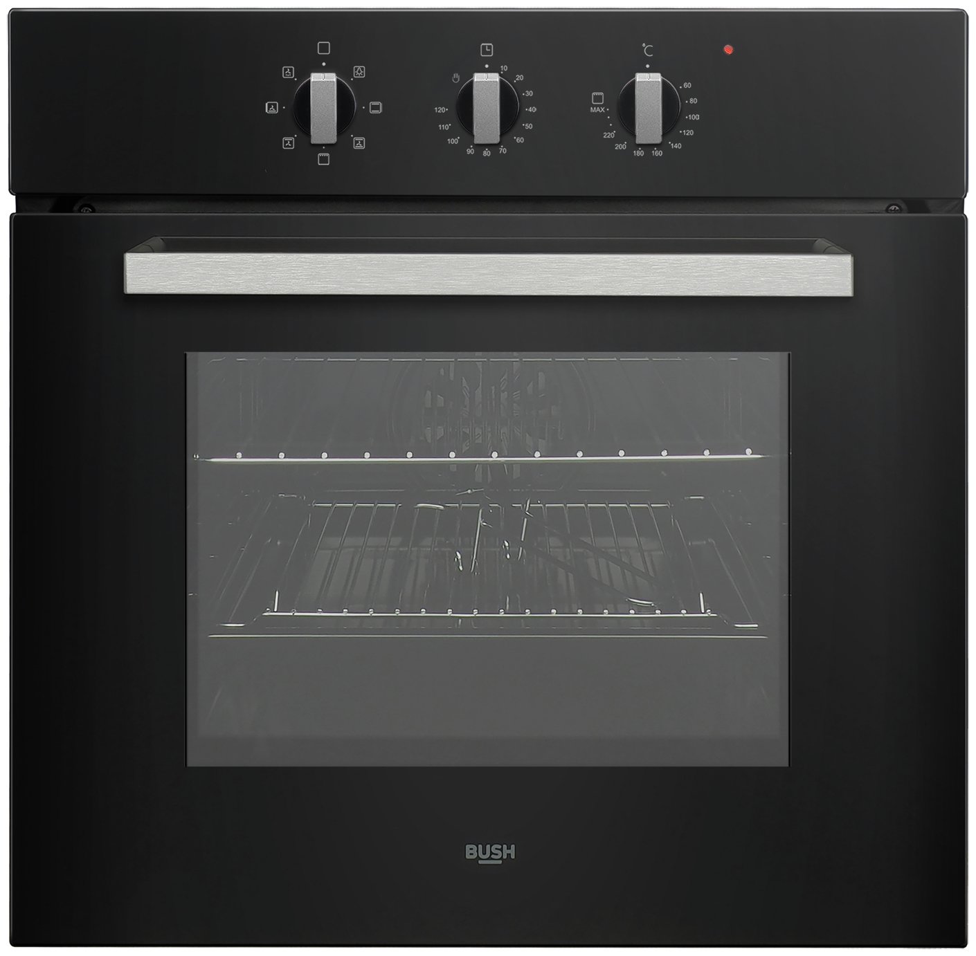 Bush BIBFOBAX Built In Single Electric Oven - Black