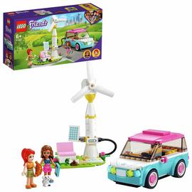 LEGO Friends Olivia's Electric Car Toy Eco Playset 41443