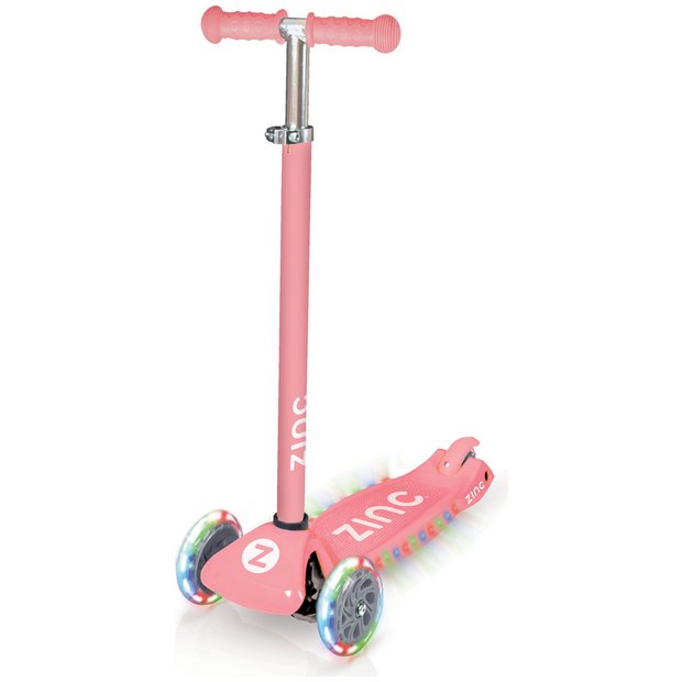 Full light store up pink scooter