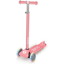 Zinc Light Up Strobe Scooter - Pink