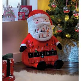 Argos Home Giant Santa Countdown Plush