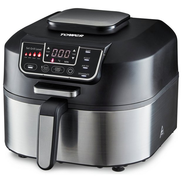 Buy Tower T17086 Vortx L Air Fryer and Smokeless Grill, Health grills