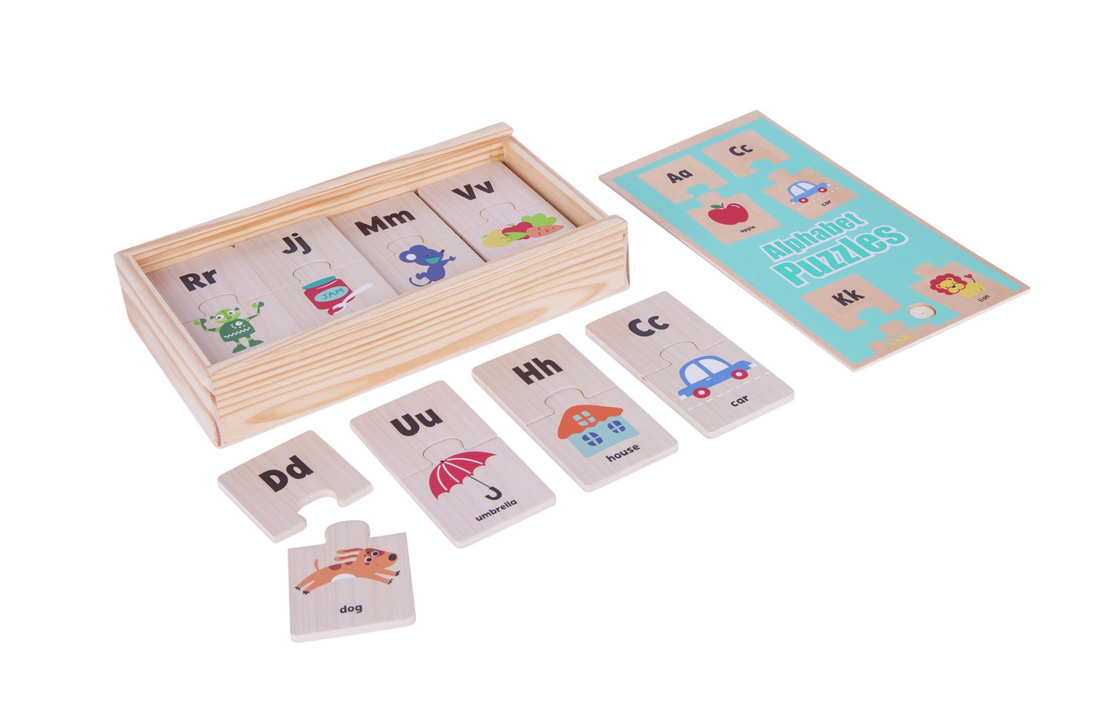 Chad Valley Alphabet Wooden Puzzle