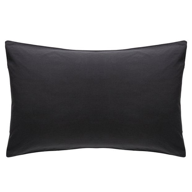 Black pillow shop cases argos