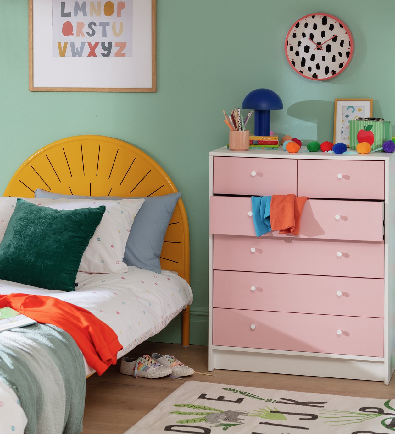 Argos Home Kids Malibu 6 Drawer Chest