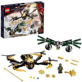 LEGO Marvel Spider-Man's Drone Duel Building Toy 76195