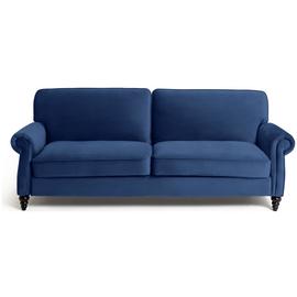 Habitat Joel 3 Seater Fabric Sofa Bed – Navy 