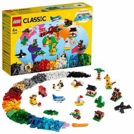LEGO Classic 4+ Around the World Building Bricks Set 11015