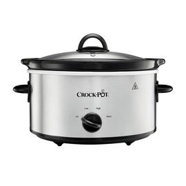 Crockpot 3.7L Slow Cooker - Stainless Steel