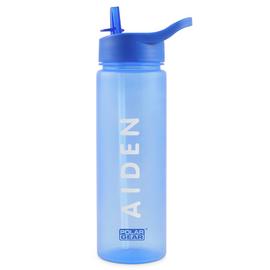 Polar Gear Blue Personalised Water Bottle - 600ml