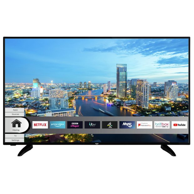 Bush 55 Inch 4K Smart UHD DLED HDR Freeview TV