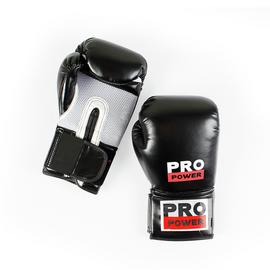 Pro Power 12oz Boxing Gloves - Black and Red