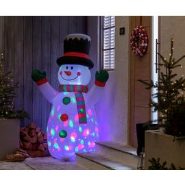 Argos Home 6ft Inflatable Snowman