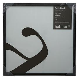Habitat Birch Wooden Picture Frame - Black - 60x60cm