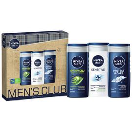 Nivea Mens Club Shower Gift Set 
