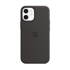 Apple iPhone 12 Mini Silicone MagSafe Phone Case - Black