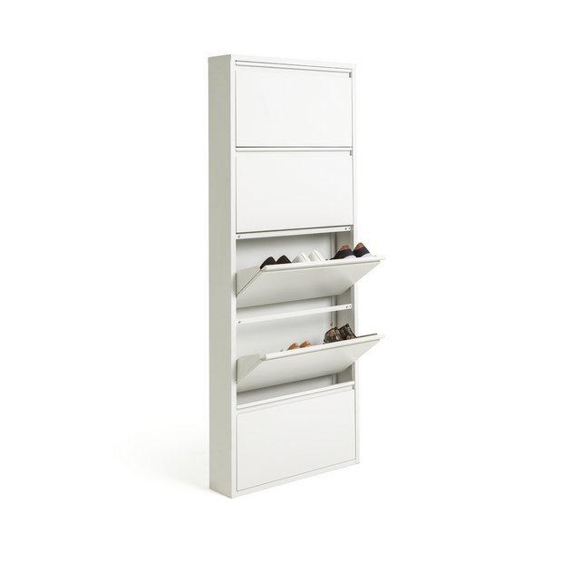 Wall mounted discount shoe rack argos