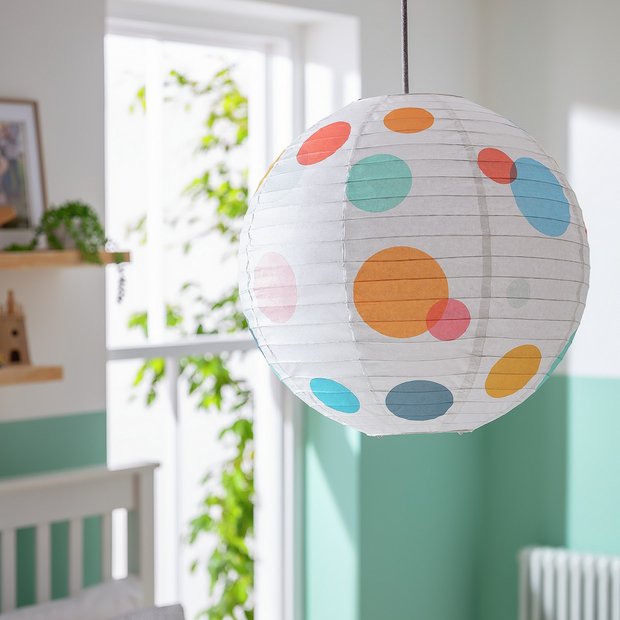 Habitat paper deals lampshade