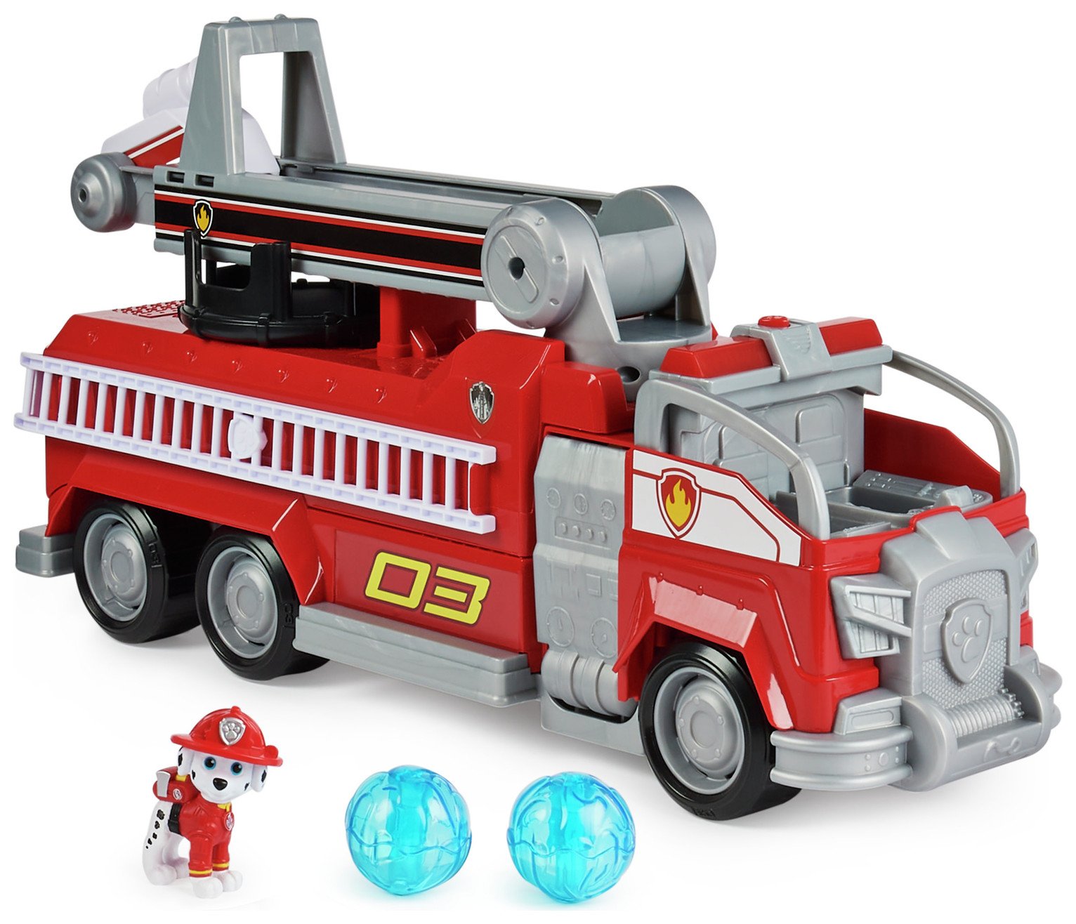 argos paw patrol fire truck