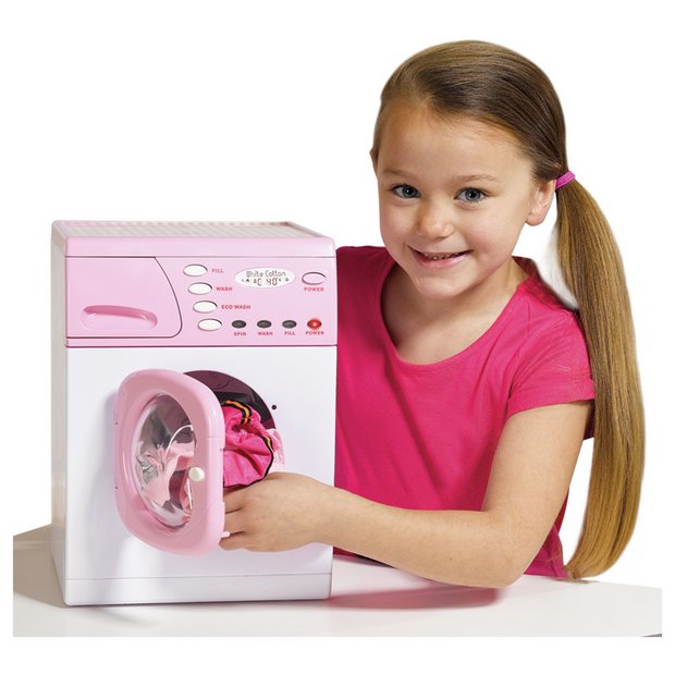 Pink toy washing machine new arrivals