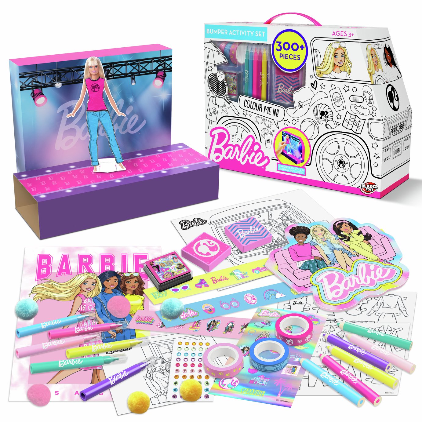 Barbie Campervan Bumper Craft Set