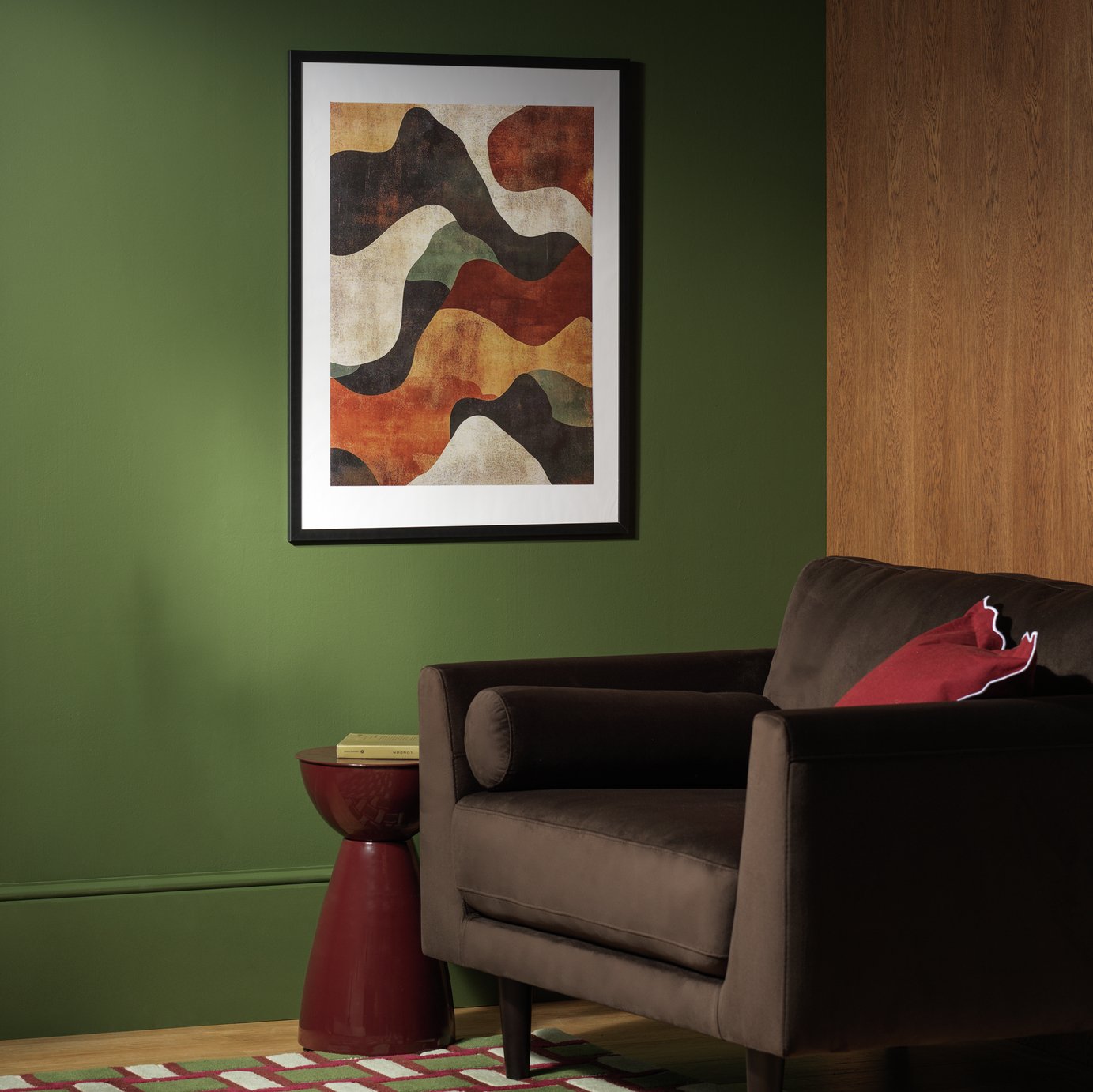 Habitat Ontario Black Wooden Picture Frame - 60 X 80cm