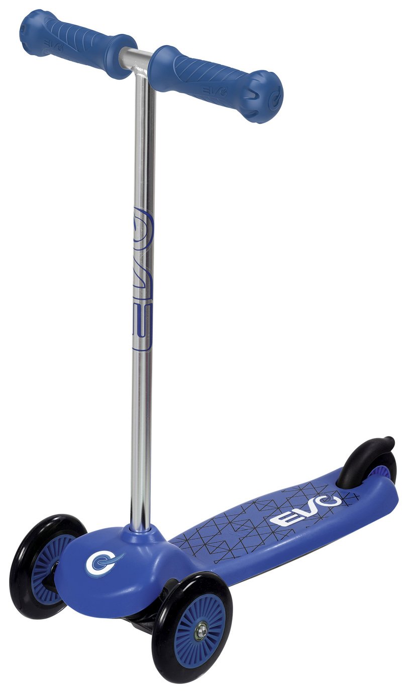 EVO Move and Groove 3 Wheel Scooter - Blue