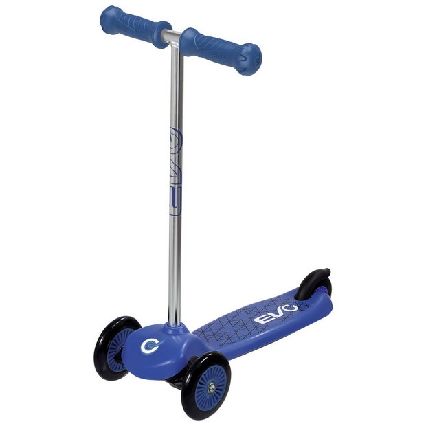 Blue scooter on sale