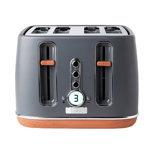 Buy Haden 201317 Dorchester 4 Slice Toaster Grey Toasters Argos