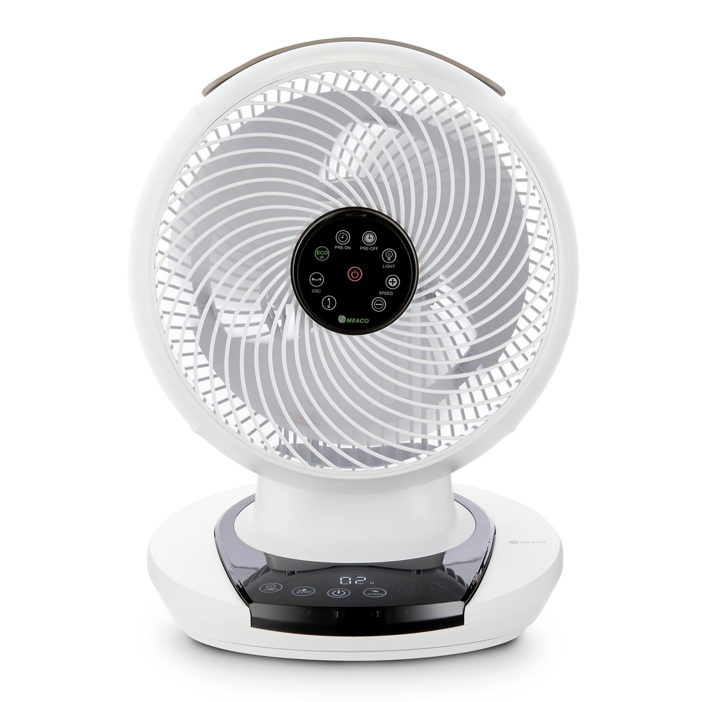 Meaco White Desk Fan - 12 Inch