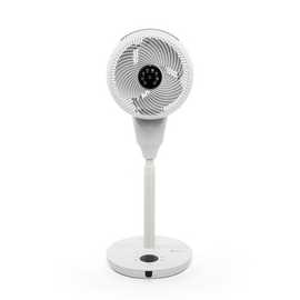 Meaco White Pedestal Fan - 12 Inch