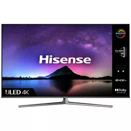Hisense 65 Inch 65U8GQTUK Smart 4K UHD HDR QLED Freeview TV
