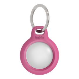 Belkin AirTag Holder With Key Ring - Pink