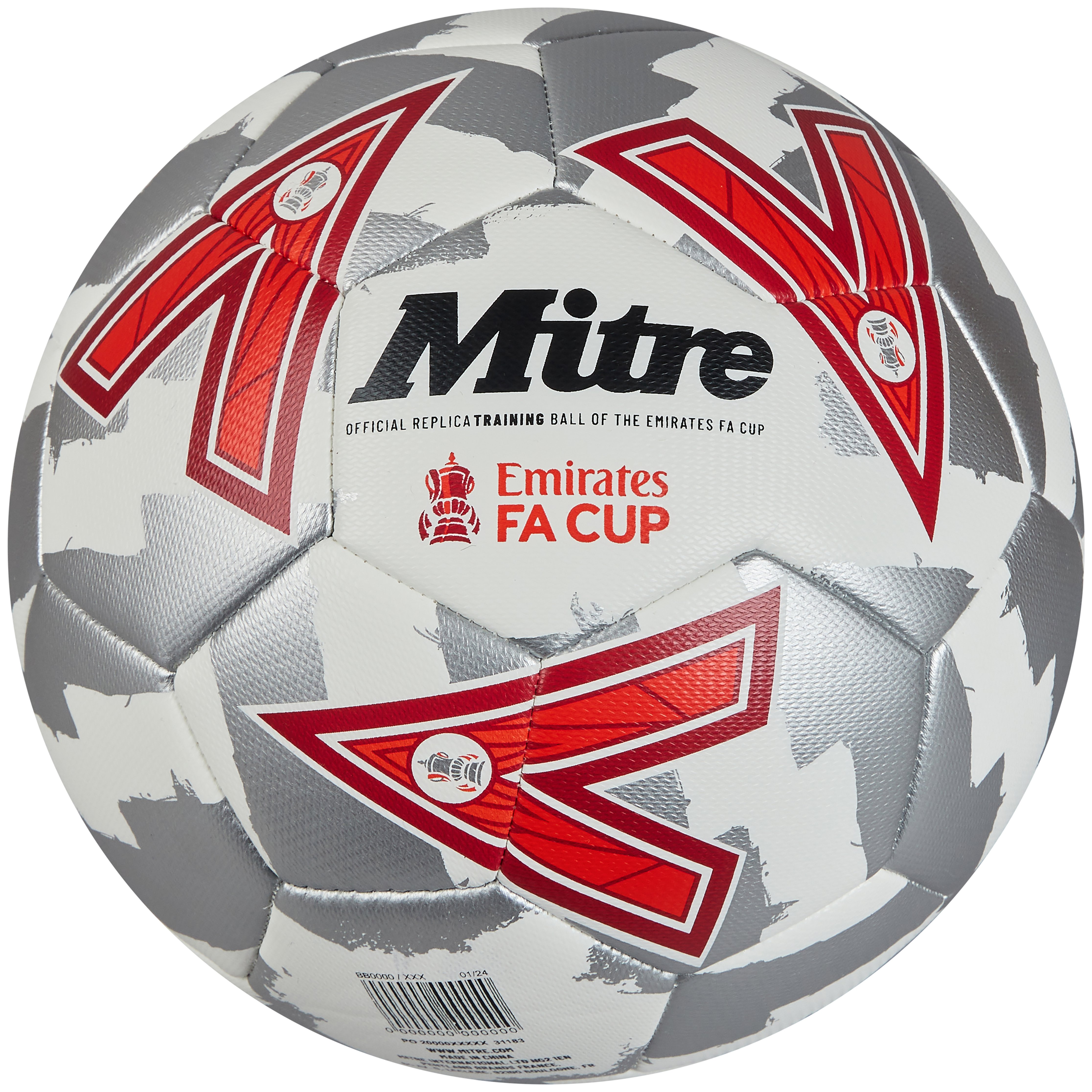 Mitre FA Cup Size 4 Football - White