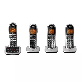 BT 4600 Cordless Telephone with Answer Machine - Quad