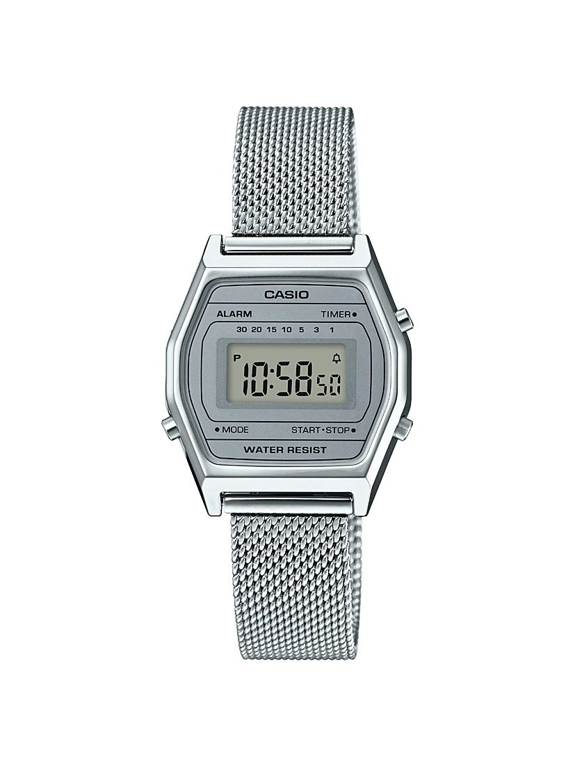 casio vintage silver