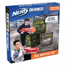 Nerf Bunkr Go Battle Set Game Card
