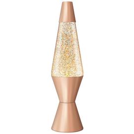Lava 14.5in Glitter Lamp - Rose Gold 