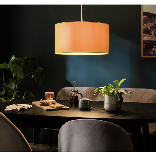 Orange lamp deals shade argos