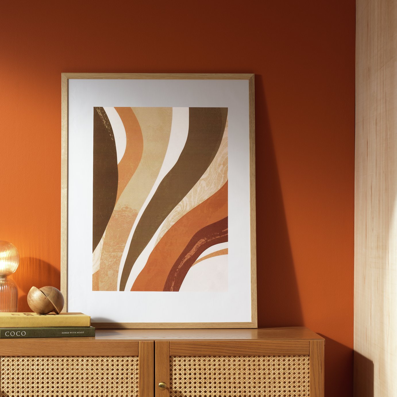 Habitat Ontario Oak Wooden Picture Frame - 60x80cm